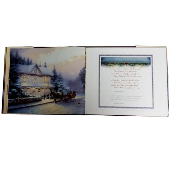 I'll Be Home for Christmas Painter of Lights Thomas Kinkade Lighted Path Book - Picture 9 of 15